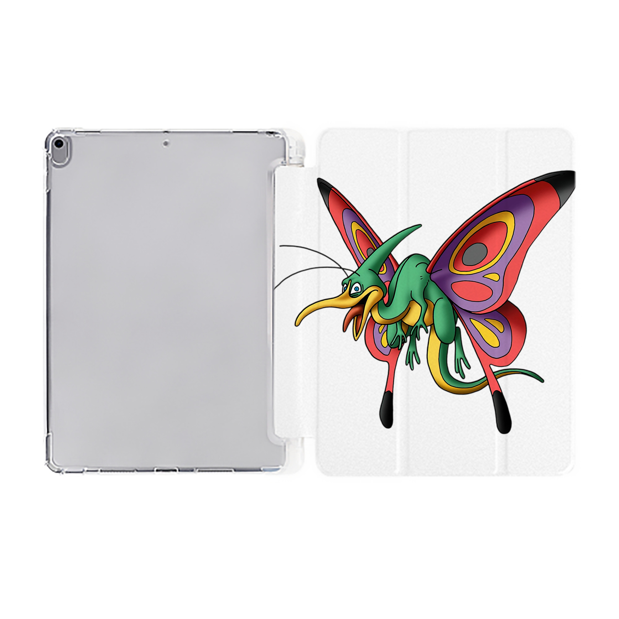 （画像用） ドラゴンクエスト Doragon Kuesuto Dragon Quest IPad ケース ペン収納付き 三つ折りスタンド PUレザー×シリコン 対応機種9.5/10.5/10.9インチ